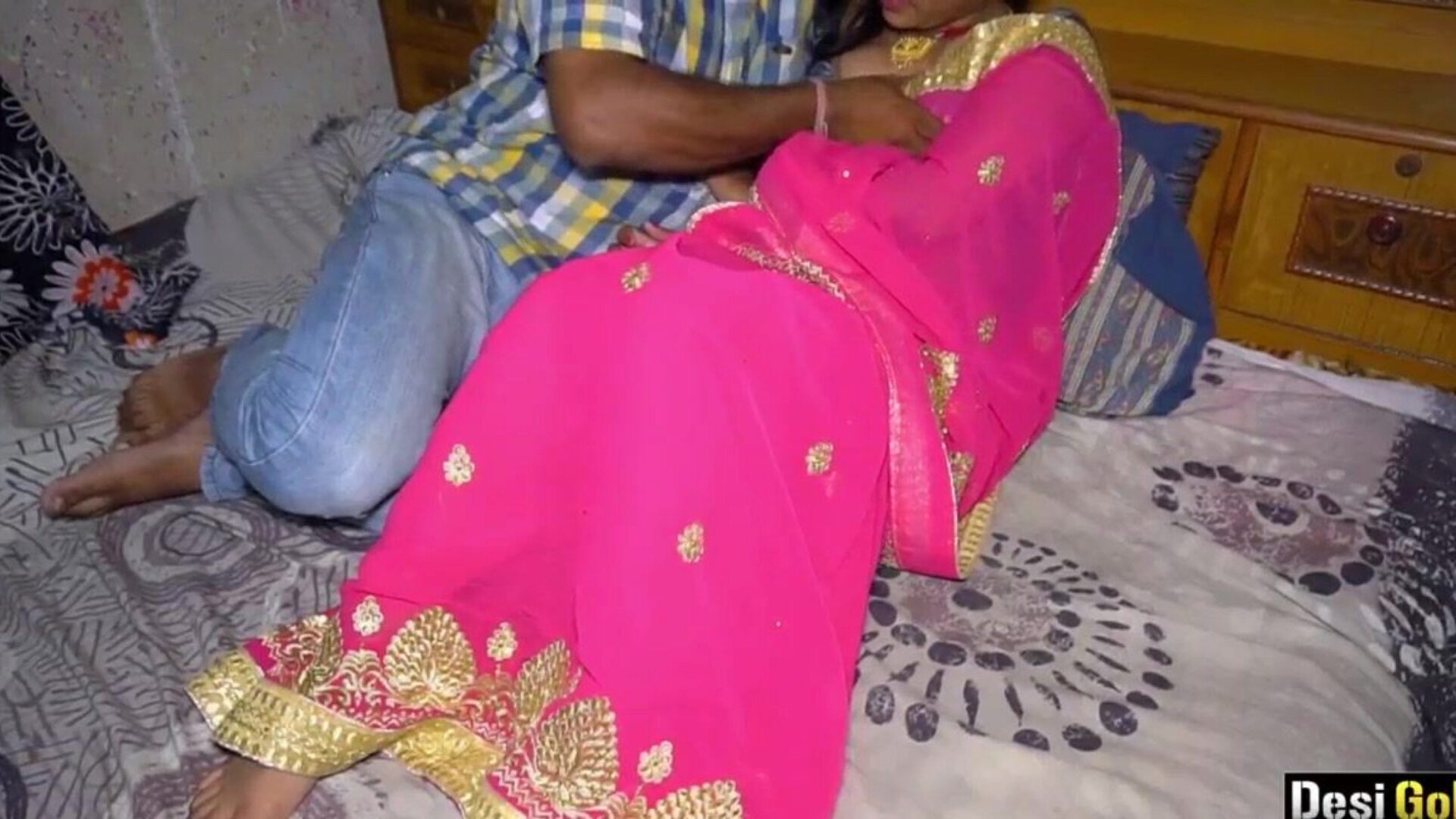 nyligen gift indisk bhabhi sex med älskare