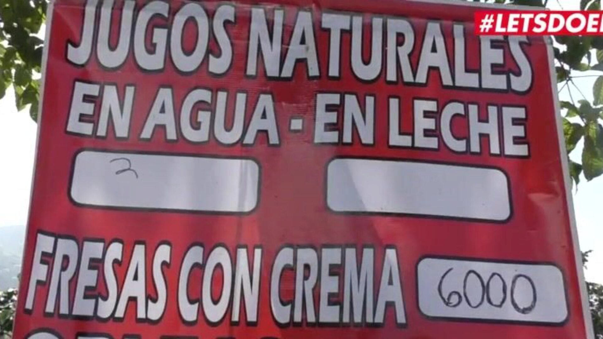 letsdoeit - varm colombiansk tøs hentet på markedet for at blive ansigtsbehandling