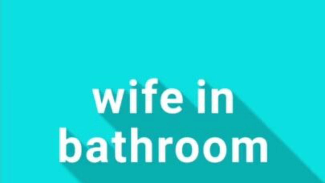 esposa no banho