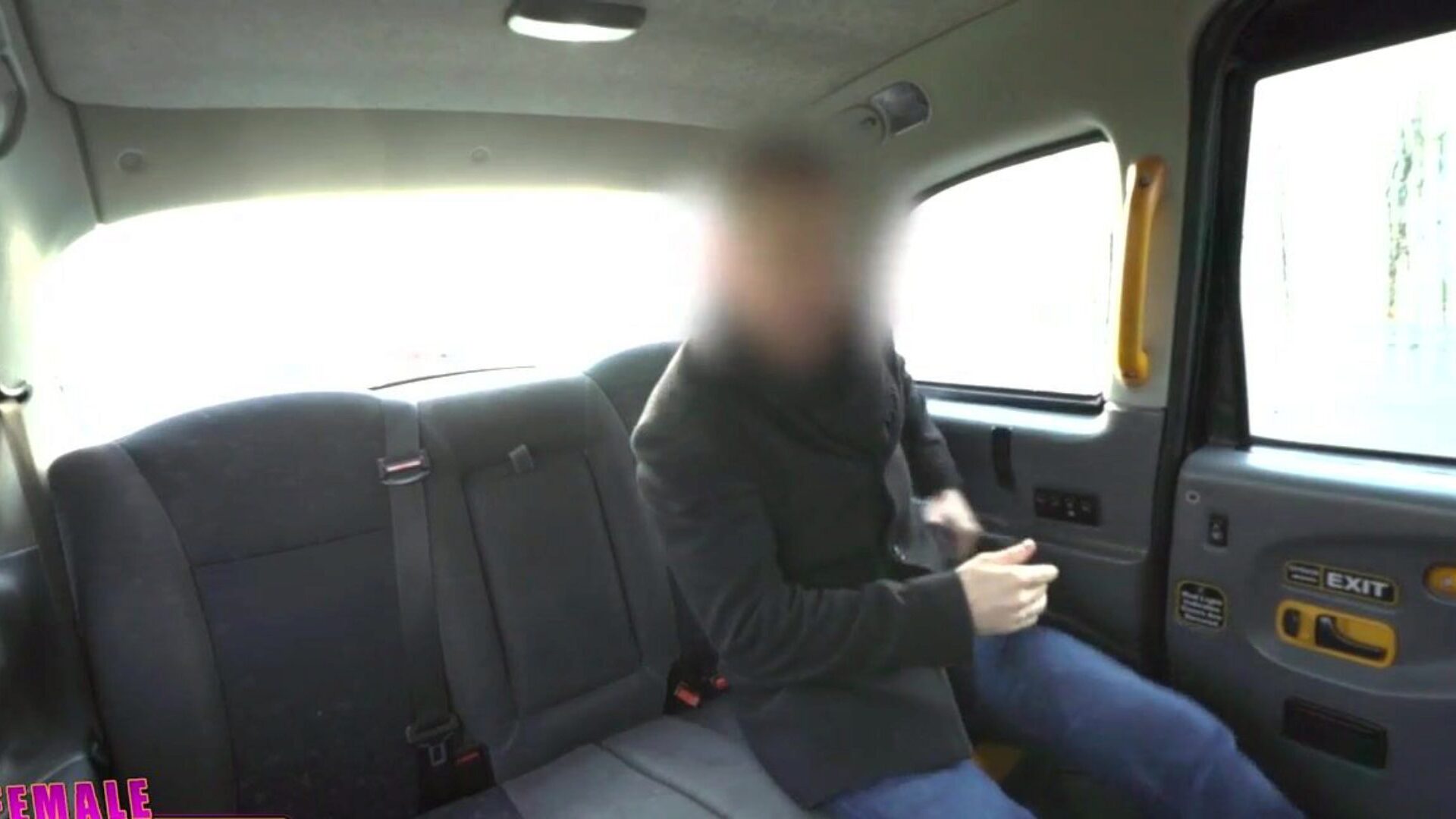 Female Fake Taxi Hot nymph cab driver drilled in her constricted butthole