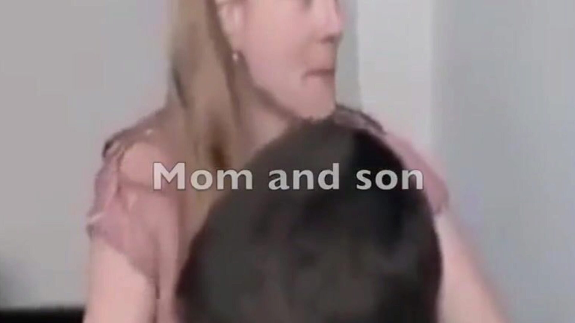 Mama und Sohn