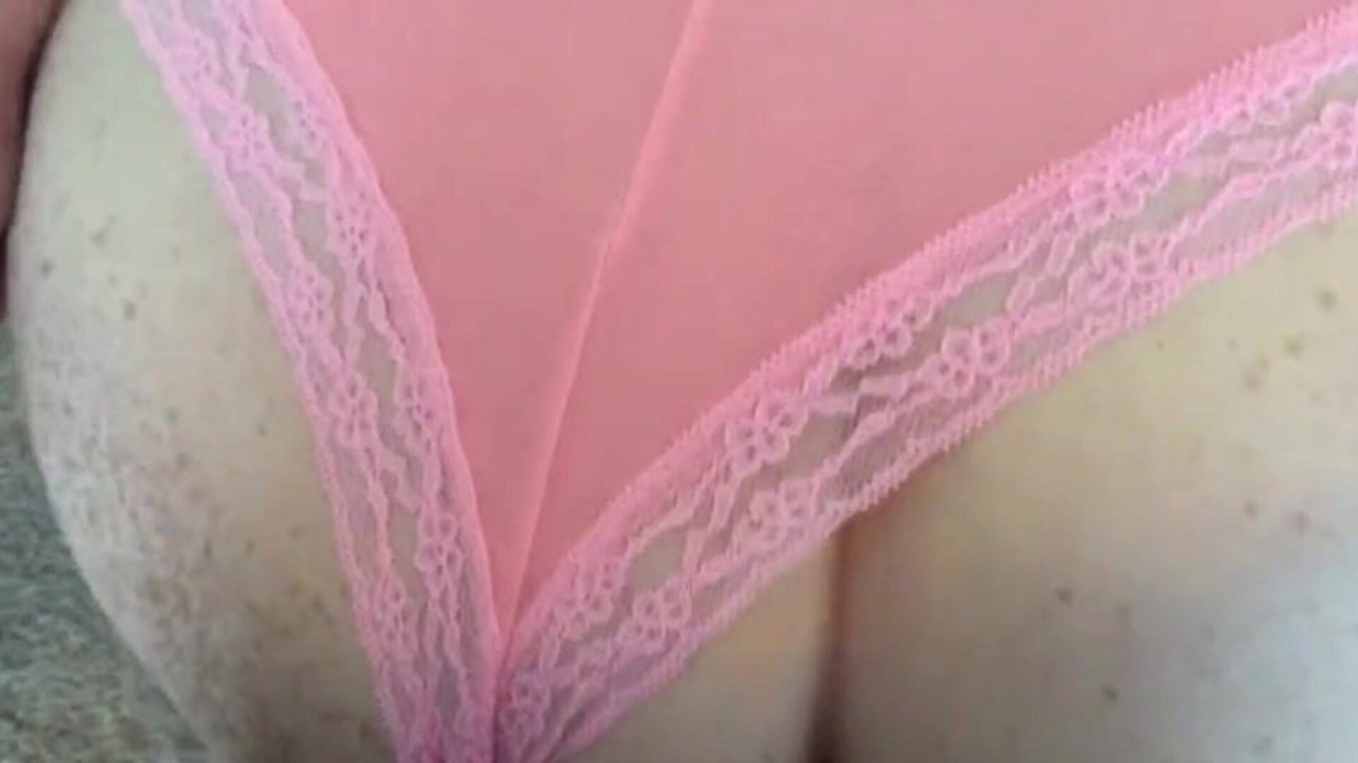 Banging in rosy pants and accidental facial