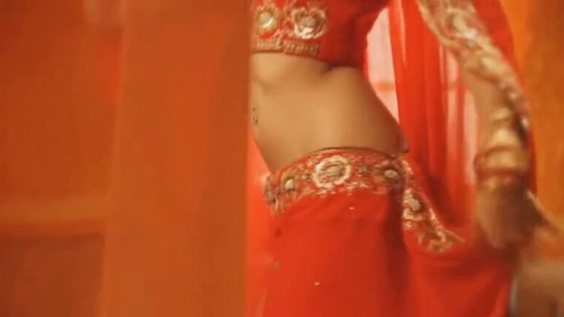 Bollywood Girl Erotic Dancer Brunette Hair girl from india dances softcore and sensual to music.