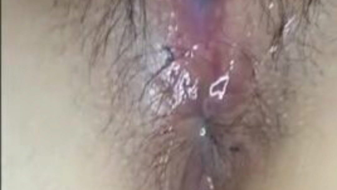 Close up cream colored wet cum-hole licking and not swift tear up