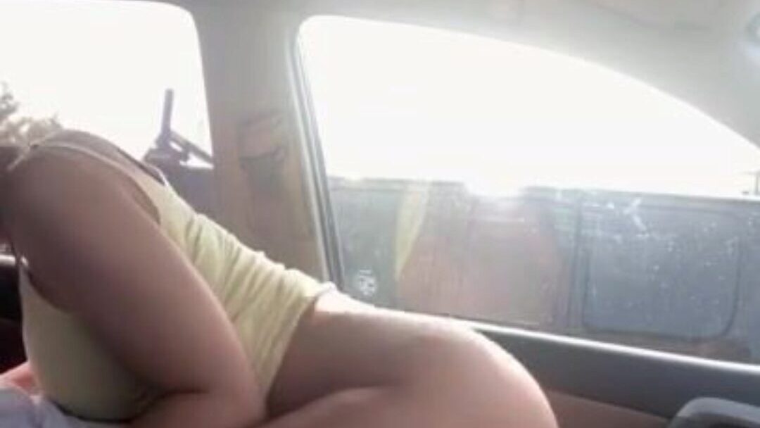 Rides Dick in Front Car Seat