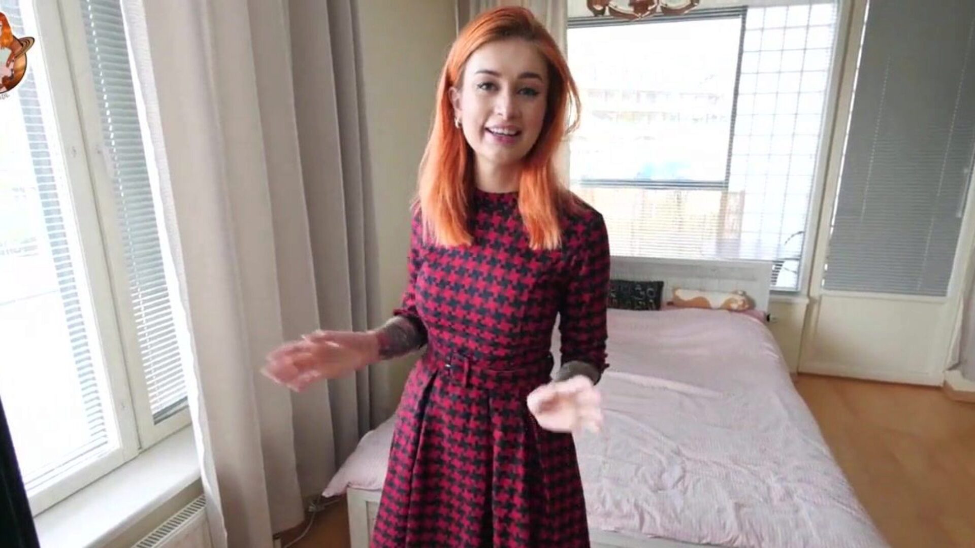 Gorgeous Redhead Babe Sucks and Hard Fucks You While Parents Away - Jerk Off Instructions Game